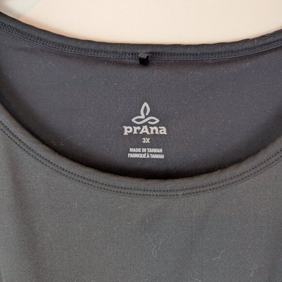 prAna Plus Size Mandoline Black Dress, Sz 3X - Picture 3 of 4